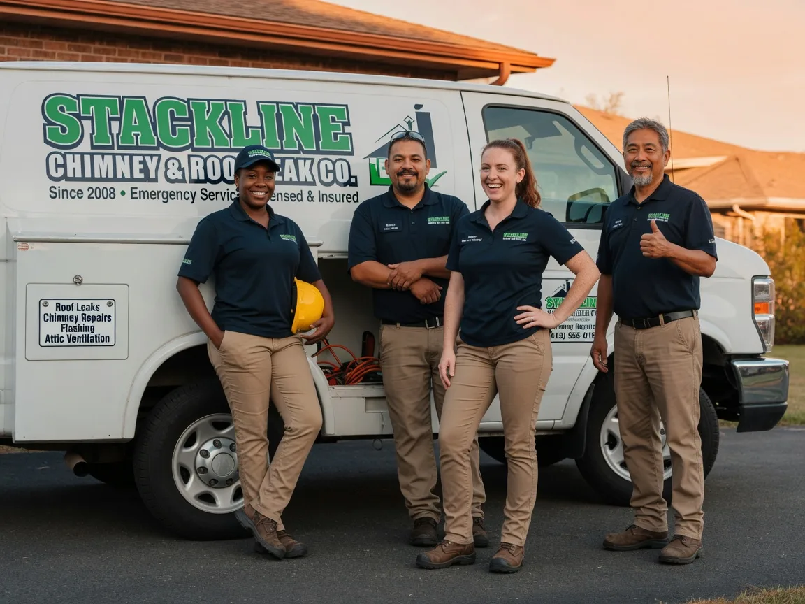 Chimney flashing repair company in Reasnor, IA